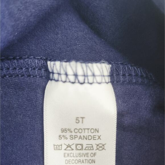 5T Blue Unicorn Rainbow Leggings - Picture 4 of 4